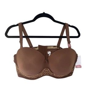 Cacique Bra Plus Size 42DD Padded Underwired Nude Neutral NWT Lane Bryant